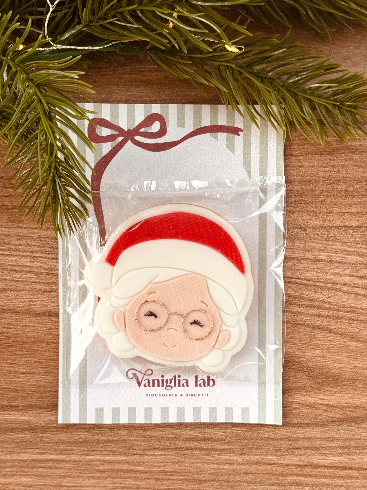 Biscotto con postcard