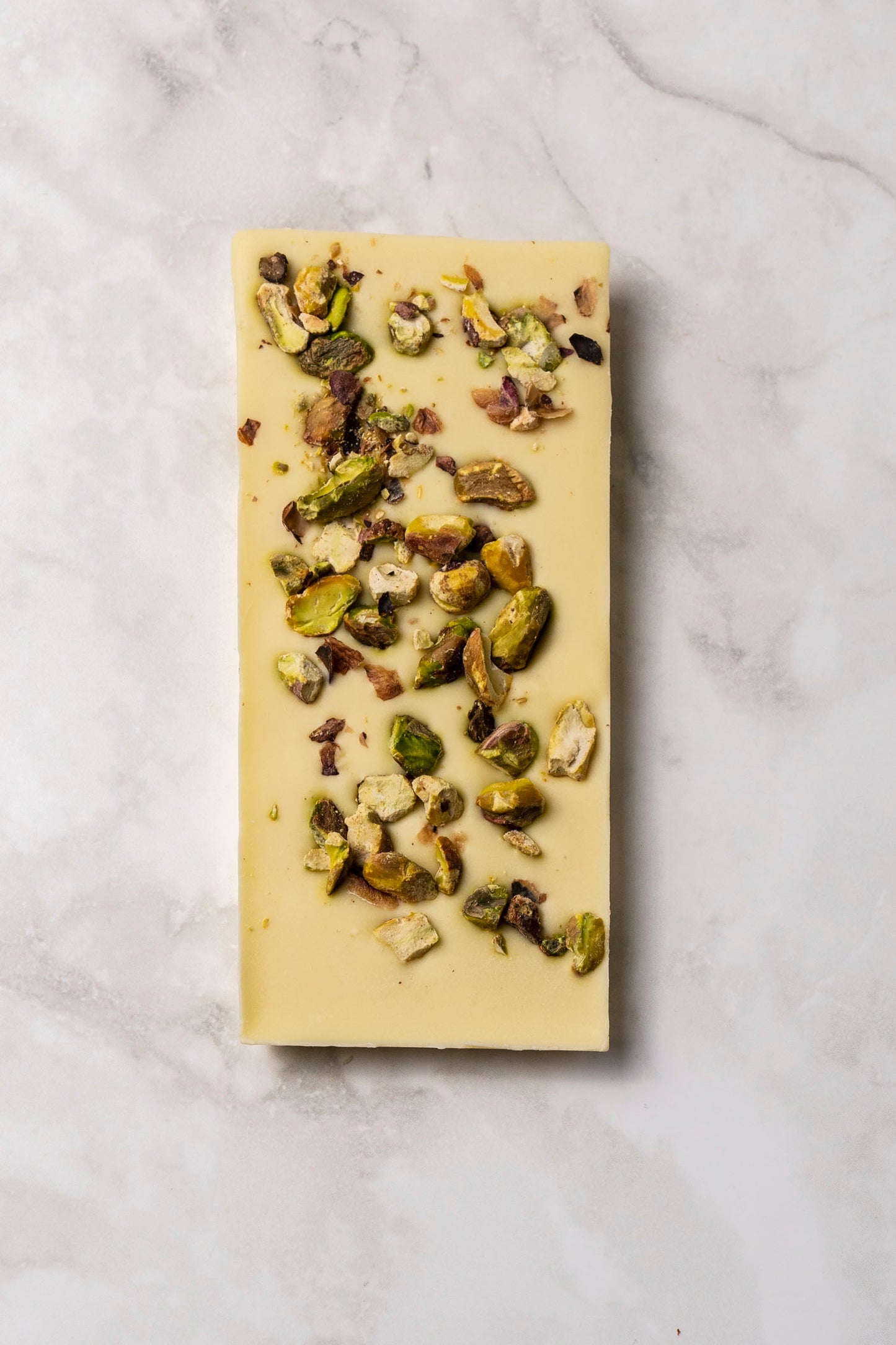 Tavoletta Cioccolato Bianco e Pistacchi Salati