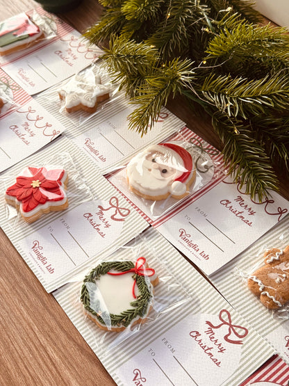 Mini biscotto con postcard