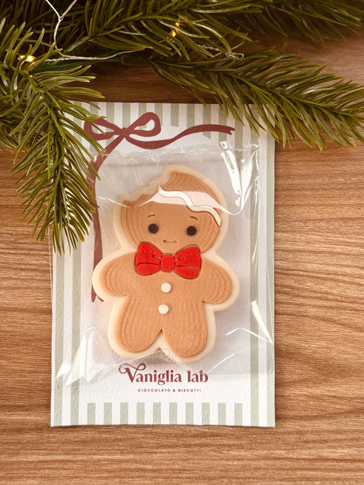 Biscotto con postcard