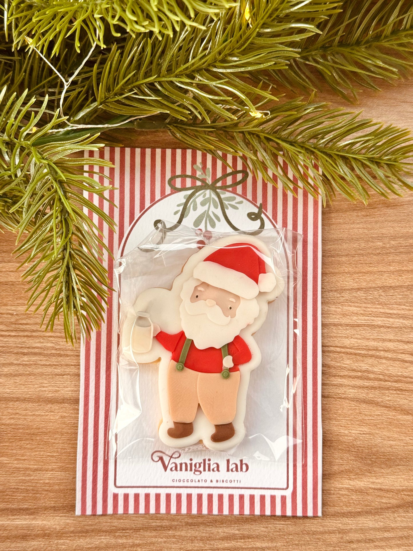 Biscotto con postcard