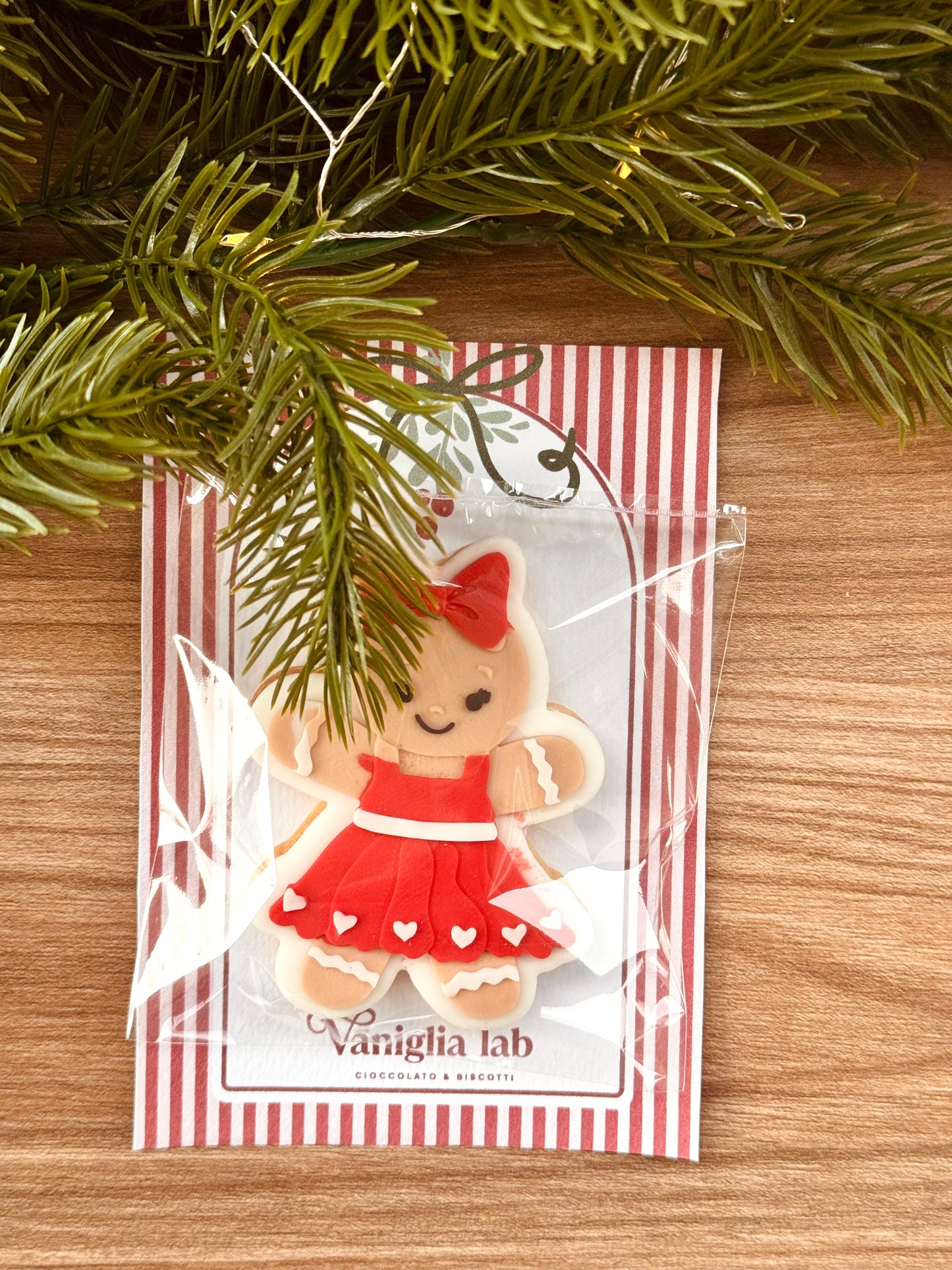 Biscotto con postcard