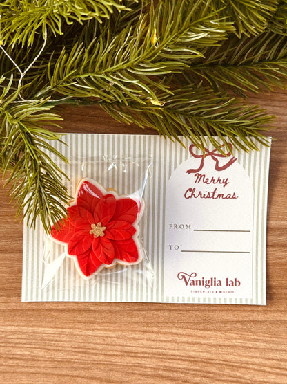 Mini biscotto con postcard