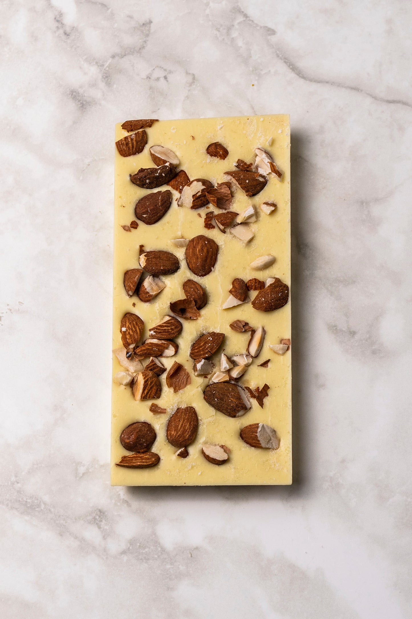 Tavolette Cioccolato Bianco e Mandorle Salate