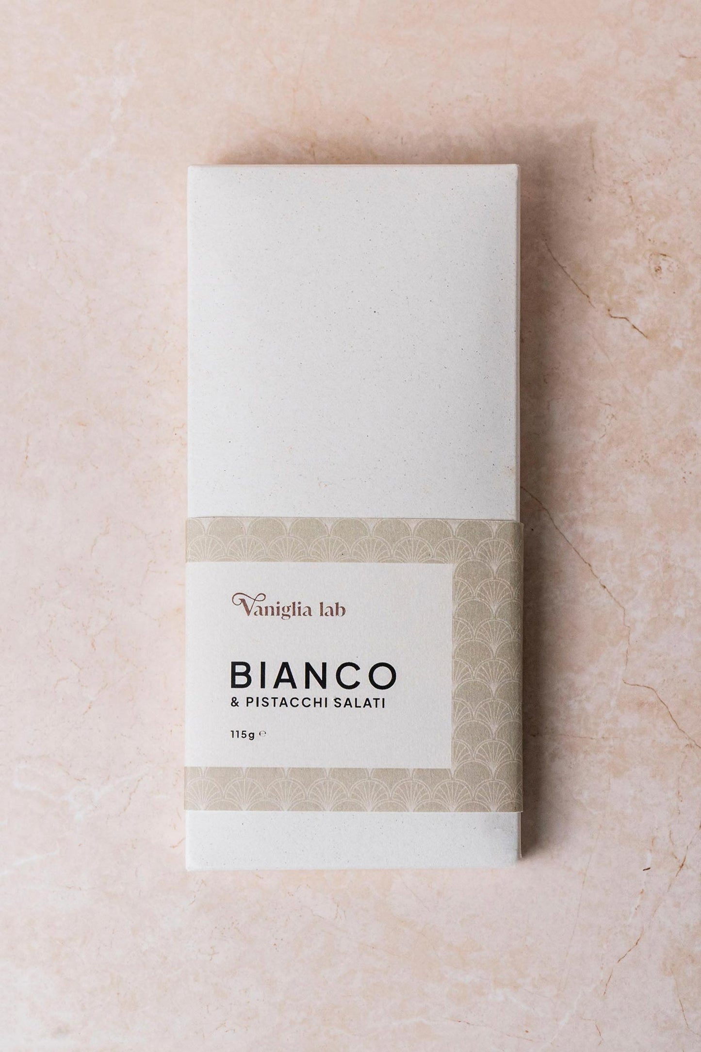 Tavoletta Cioccolato Bianco e Pistacchi Salati