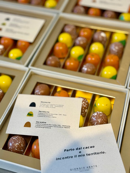 Origini: collezione di praline