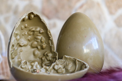 Uovo pistacchio e sale