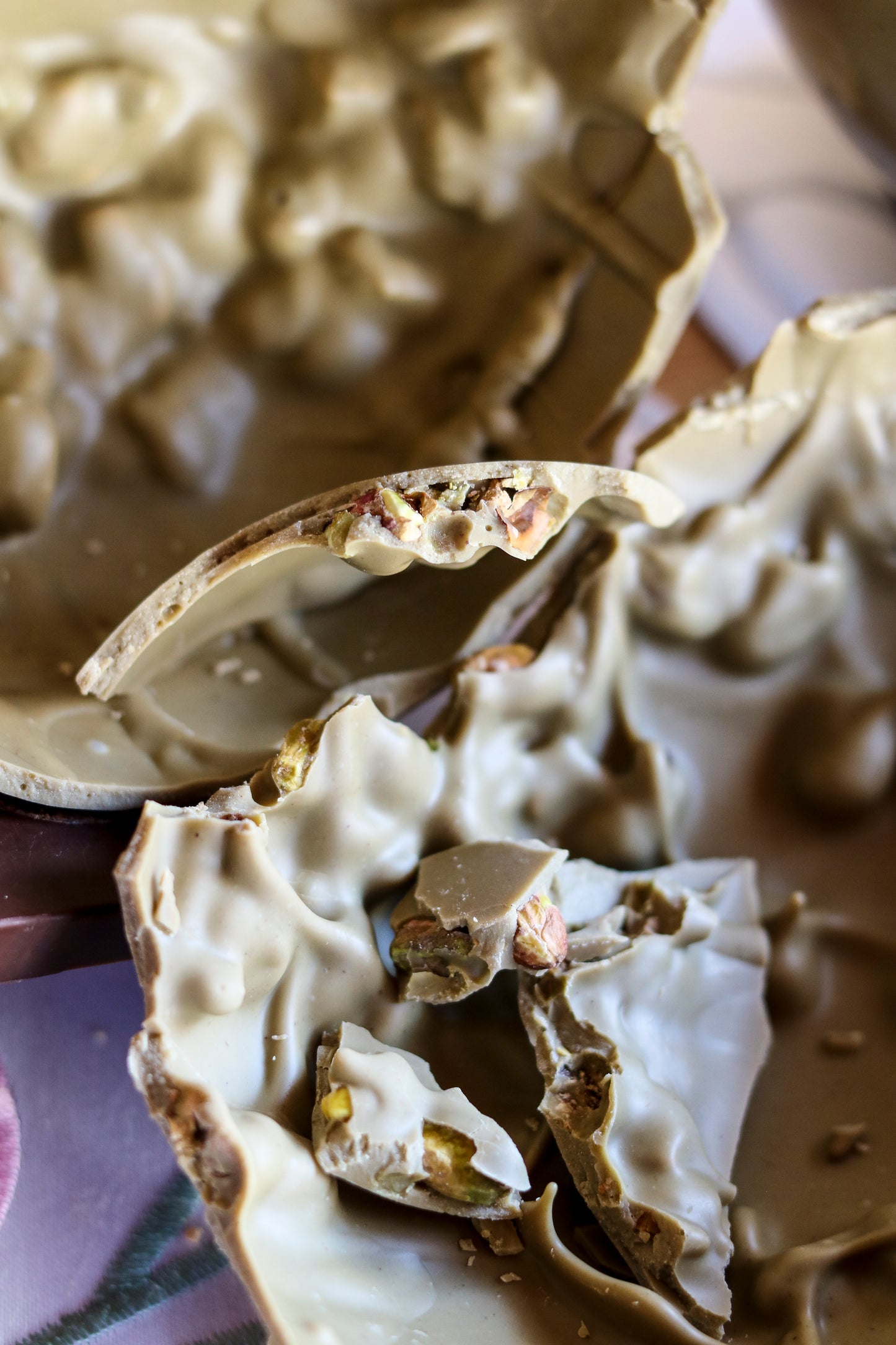 Uovo pistacchio e sale