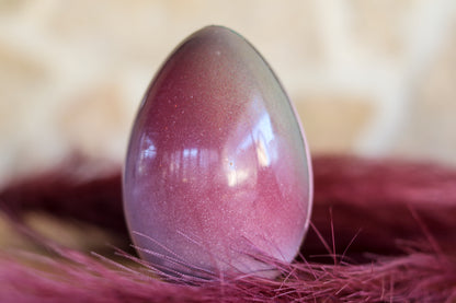 Uovo colorato fondente