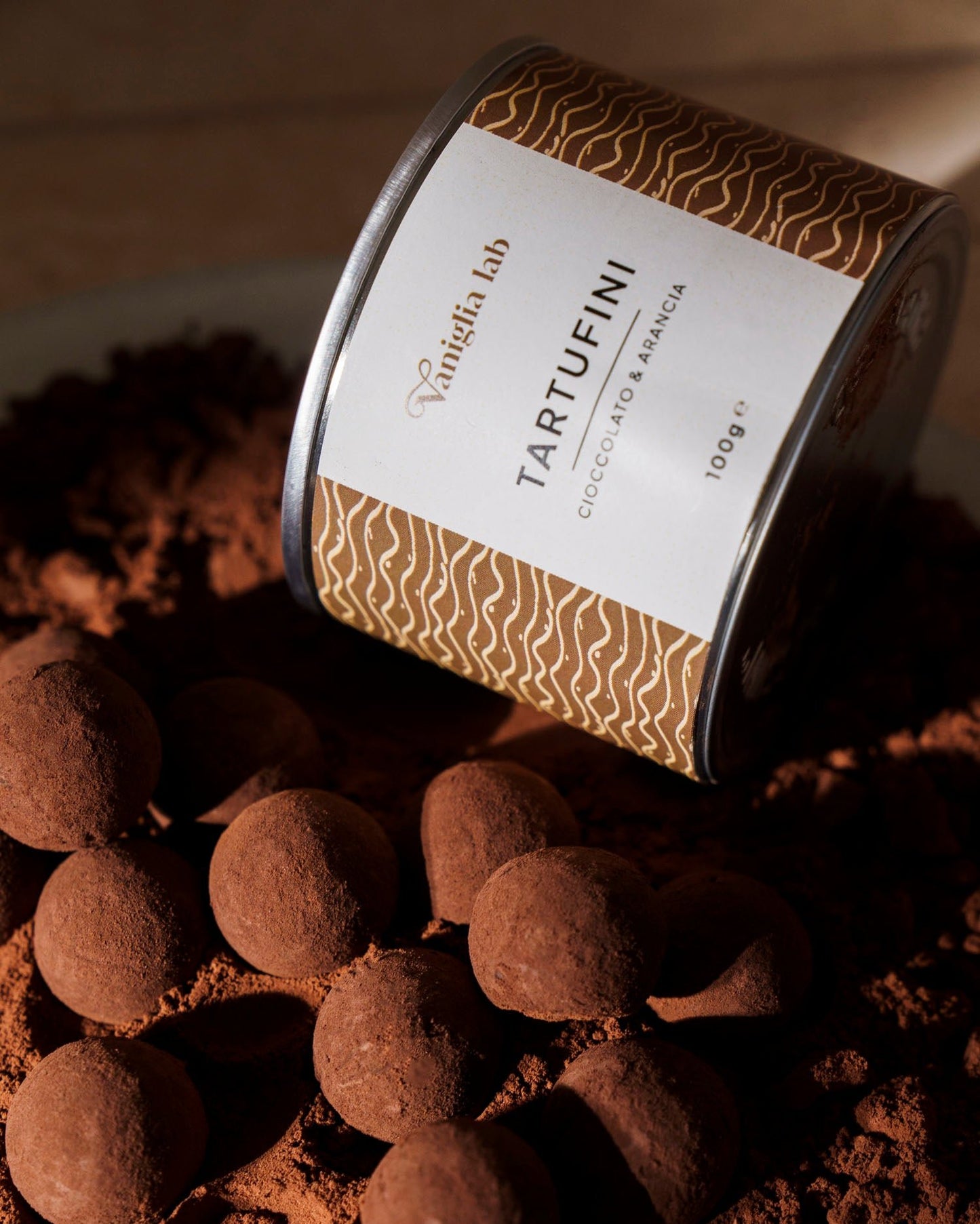 Tartufini Cioccolato e Arancia 100g