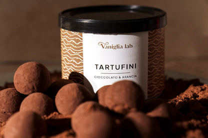 Tartufini Cioccolato e Arancia 100g