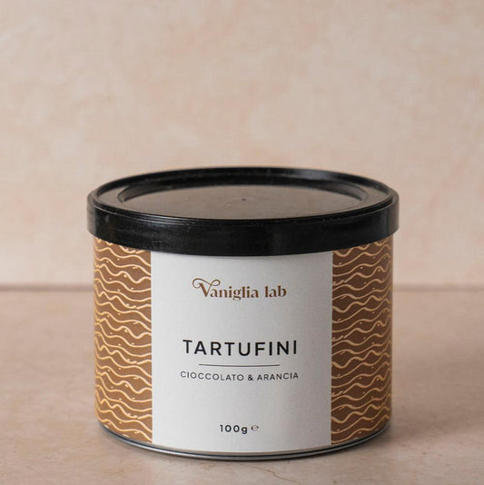 Tartufini Cioccolato e Arancia 100g